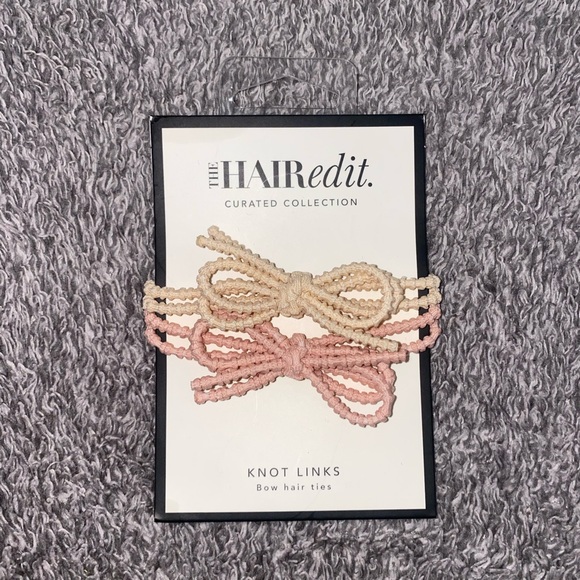 NEW THE HAIR EDIT 2pcs Hair Knot Ties - Picture 1 of 1